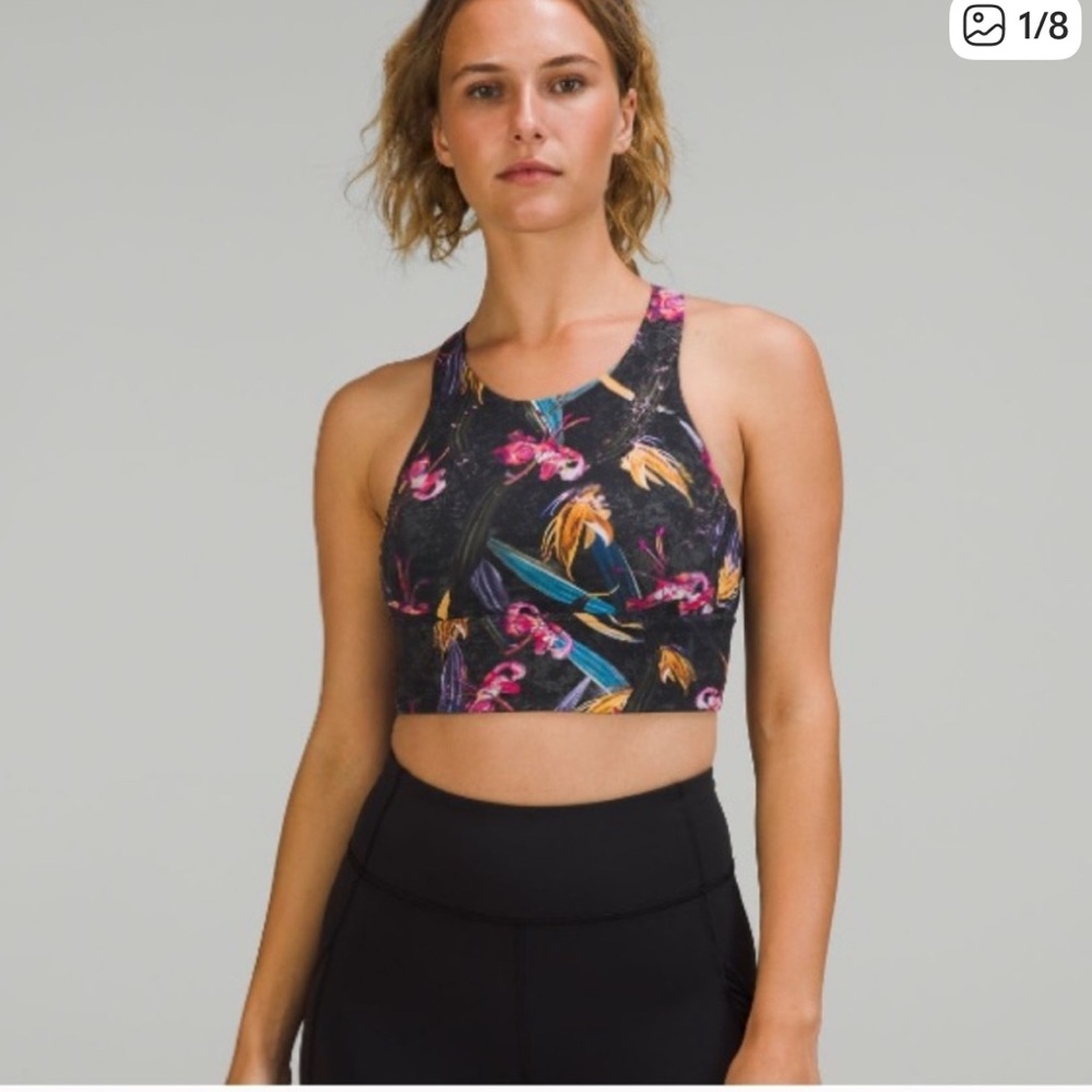 NWT Lululemon wunder train longline bra